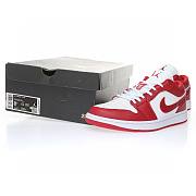 Air Jordan 1 Low Gym Red White - 553558-611  - 2