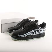 Nike Air Force 1 Low Black Skeleton Halloween (2019) - BQ7541-001 - 3