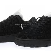 Louis Vuitton Nike Air Force 1 Low By Virgil Abloh Black AEU3BM16M699 - 3