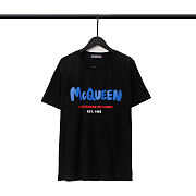 	 Alexander Mcqueen T-shirt Black YK0058 - 1