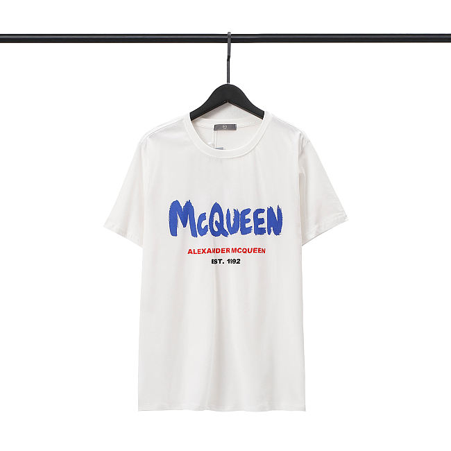  Alexander Mcqueen T-shirt White YK0058 - 1