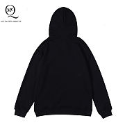 Alexander Mcqueen Hoodie Black SF052 SF0085 - 2