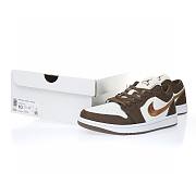 Air Jordan 1 Low Brown Canvas - DV0426-301 - 4