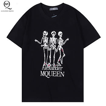 	 Alexander Mcqueen T-shirt Black SF057 SF0056