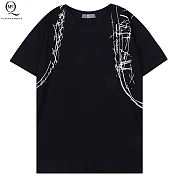 	 Alexander Mcqueen T-shirt Black SF056 SF0058 - 1