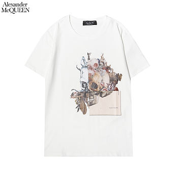 	 Alexander Mcqueen T-shirt White SF035 SF0053