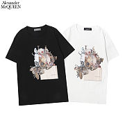 	 Alexander Mcqueen T-shirt White SF035 SF0053 - 2