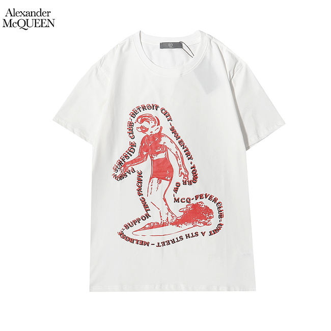 	 Alexander Mcqueen T-shirt White SF016 SF0050 - 1