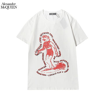 	 Alexander Mcqueen T-shirt White SF016 SF0050