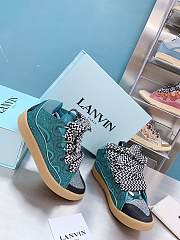 Lanvin Leather Curb Diamond Blue - FM-SKRK11-STRA-H21281 - 5