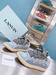 	 Lanvin Leather Curb Blue - 5