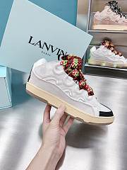 Lanvin Leather Curb White Ivory - FM-SKRK11-DRAG-A2000 - 5