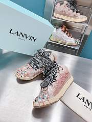 Lanvin Leather Curb Gallery Dept. Pale Pink Multi - FM-SKRK11-DRGD-P22B5S0 - 4