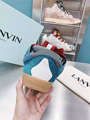 	 Lanvin Leather Curb Blue Red - FM-SKRK11-DRAG-A2018 - 3