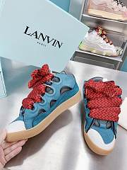 	 Lanvin Leather Curb Blue Red - FM-SKRK11-DRAG-A2018 - 5