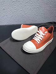 Rick Owens Strobe Low Top Orange - RU02B2891LCG - 4