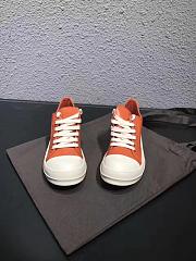 Rick Owens Strobe Low Top Orange - RU02B2891LCG - 3