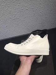 Rick Owens Strobe Low Top Milk - 3