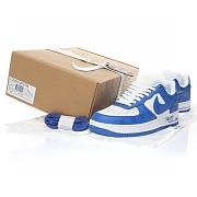 Louis Vuitton Nike Air Force 1 Low By Virgil Abloh Blue AEU3BM16M693-3308-4 - 5