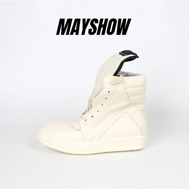 Rick Owens Geobasket High Top Milk Mousse - 1