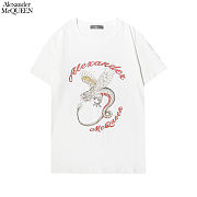 	 Alexander Mcqueen T-shirt White SF029 SF0051 - 1