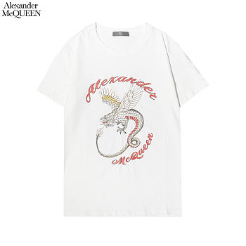 	 Alexander Mcqueen T-shirt White SF029 SF0051