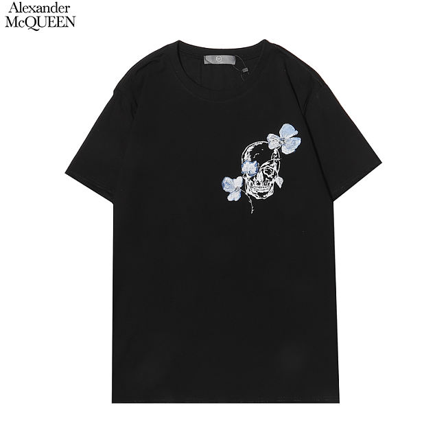 	 Alexander Mcqueen T-shirt Black SF023 SF0050 - 1