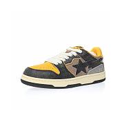 A Bathing Ape Bape SK8 Sta Vintage Black Yellow - 1I20-291-021 - 3