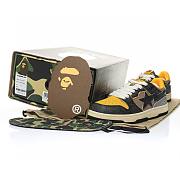 A Bathing Ape Bape SK8 Sta Vintage Black Yellow - 1I20-291-021 - 5