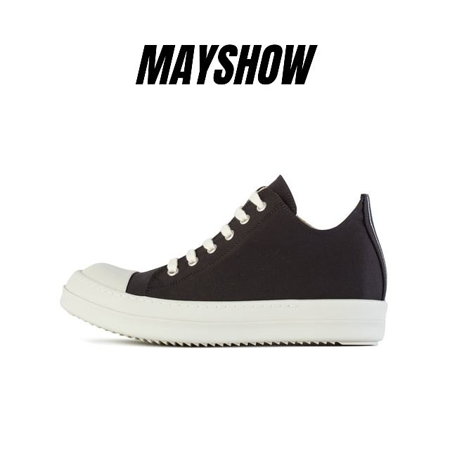 Rick Owens DRKSHDW Leather Sombra Oscura High Top - 1