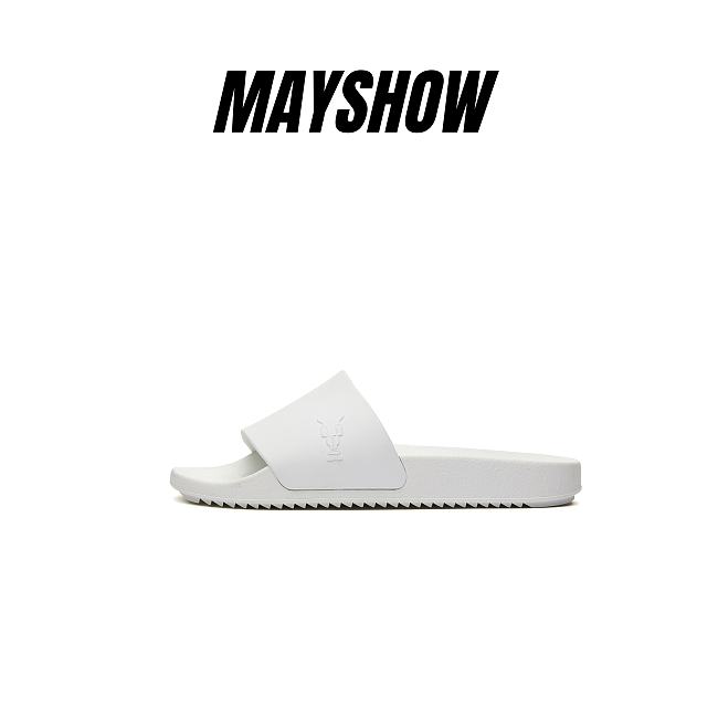 Rick Owens DRKSHDW Rubber Slide White Milk - 1