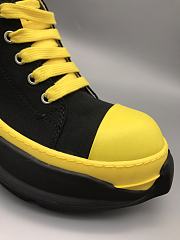 Rick Owens DRKSHDW Low Abstract Canvas Yellow - 2