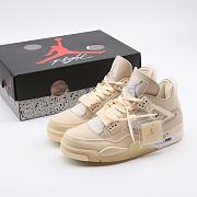 Air Jordan 4 Retro Off-White Sail - CV9388-100 - 5