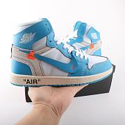 Air Jordan 1 Retro High Off-White University Blue - AQ0818-148 - 2