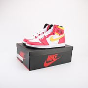 Air Jordan 1 Retro High OG Light Fusion Red - 555088-603 - 5