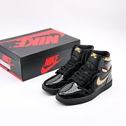 Air Jordan 1 Retro High Black Metallic Gold - 555088-032 - 3