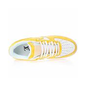 Louis Vuitton Nike Air Force 1 Low By Virgil Abloh Yellow White AEU3BM16M693-3308-8 - 2