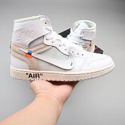 Air Jordan 1 Retro High Off-White White - AQ0818-100  - 5