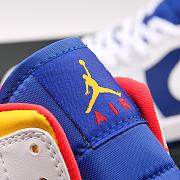 Air Jordan 1 Mid Royal Blue Laser Orange - 554724-131 - 2