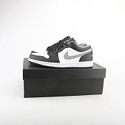 Air Jordan 1 Low Black White Grey - 553558-040 - 2