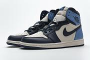 Air Jordan 1 Retro High Obsidian UNC - 555088- 140 - 4