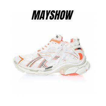 Balenciaga Runner Orange White - 677403W3RBM9770