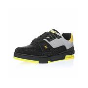 	 Louis Vuitton Trainer Iced Out Black Yellow- 1A8Z70 - 3