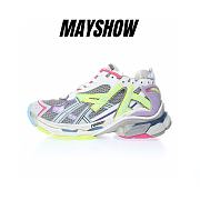 Balenciaga Runner Grey Purple Yellow White - 677402W3RBP1745 - 1