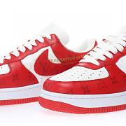 	 Louis Vuitton Nike Air Force 1 Low By Virgil Abloh Red AEU3BM16M693-3308-2 - 5