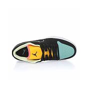 Air Jordan 1 Low Black Aurora Green Laser Orange - CK3022-013 - 3