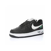 	 Louis Vuitton Nike Air Force 1 Low By Virgil Abloh Black AEU3BM16M693-1A9V99 - 3