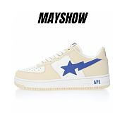 	 A Bathing Ape Bape Sta White Blue  - 1