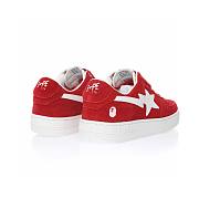 A Bathing Ape Bape Sta Low Red Suede - 001FWH201047_RED - 4