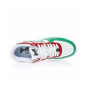 A Bathing Ape Bape Sta Green Red - 1I80-291-004/1I80-191-004 - 3